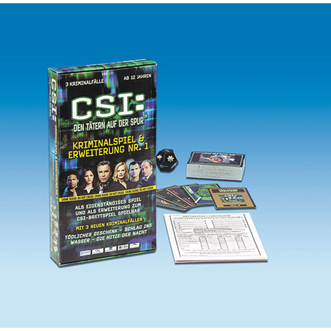 Piatnik CSI: Kriminalspiel, 1 Erweiterung (Deutsch)