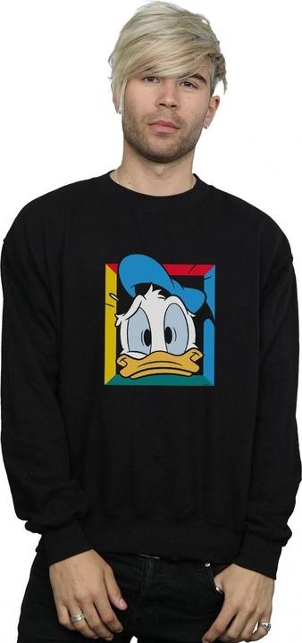 Actual product image Disney Mens Donald Duck Panicked Sweatshirt (S)