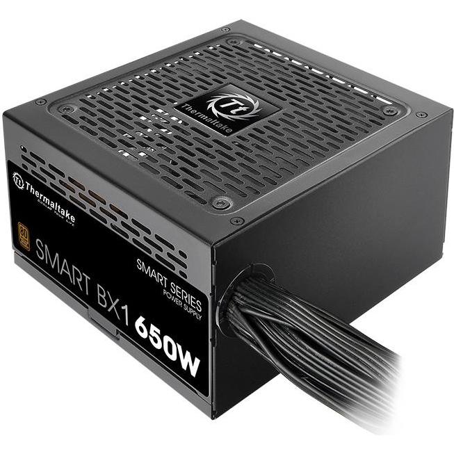 Thumbnail - Thermaltake Power Smart BX1 PS-SPD-0650NNSABE-1 (650 W, aktiv, 120 mm) (650 W), PC Netzteil, Schwarz