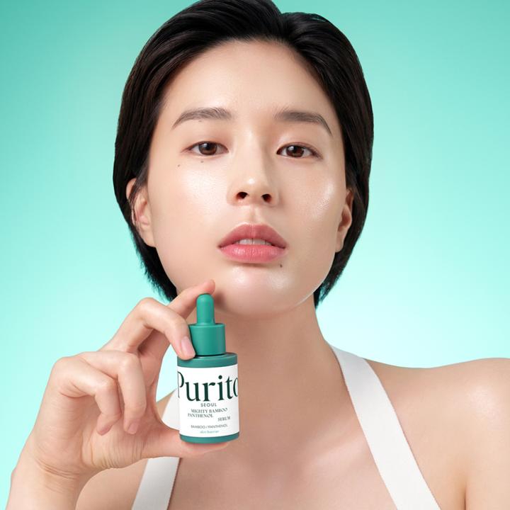 Actual product image Purito Mighty Bamboo Panthenol Glow Serum for Moisture Barrier Repair (30 ml)