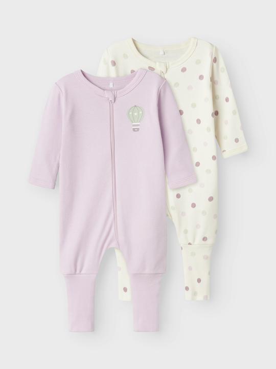 Produktbild Name it Nbfnightsuit 2p Zip Ff Jet Dot Noos (74)