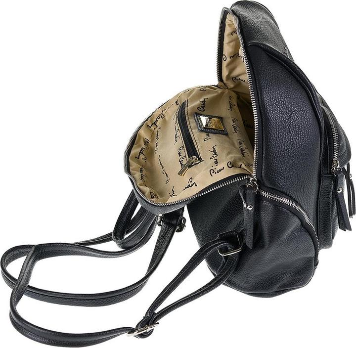 Produktbild Pierre Cardin Damen Lederrucksack Made In Italy - Modell Lunaria Pro - Casual - 28.0 X 31.0 X 14.0 Cm
