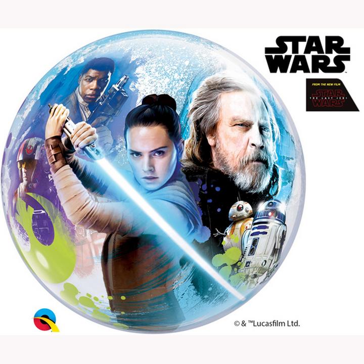 Image du produit Qualatex Star Wars The Last Jedi Ballon rond à bulles (1 x)