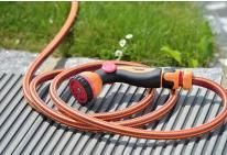 Produktbild Benson Gartenschlauchset 25 m komplett rot Rehau (25 m)