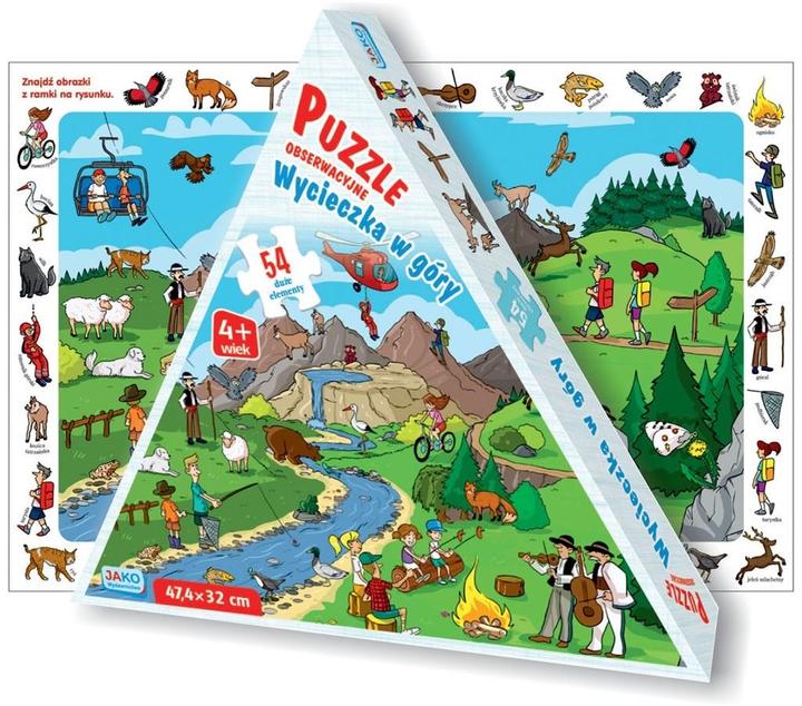 Immagine prodotto Teka 54 Beobachtungsrätsel. Ein Ausflug in die Berge (54 pezzi)