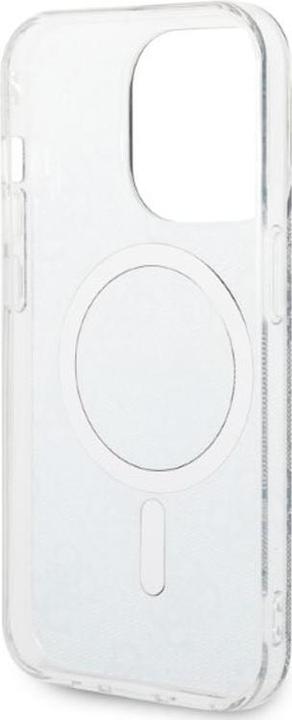 Image du produit Guess Zestaw GUBPP14XH4EACSB Etui+ chargeur iPhone 14 Pro Max 6,7" niebieski/blue hard case 4G Print (Apple iPhone 14 Pro Max)