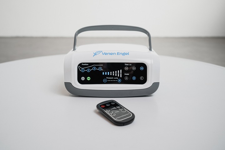 Produktbild Venen Engel 4 Premium Massage-Gerät mit Beinmanschetten