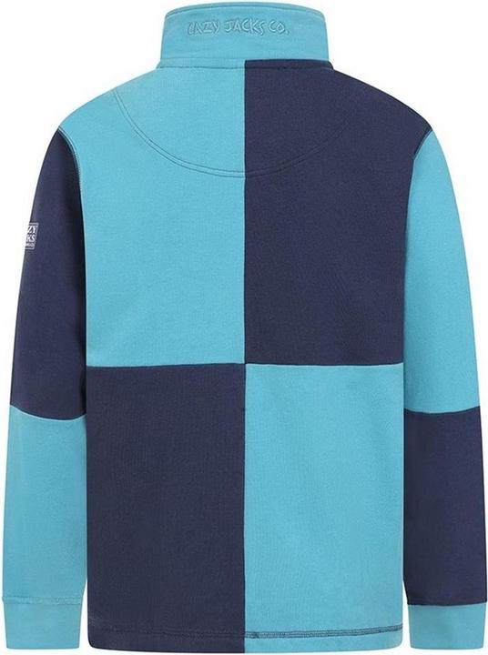 Actual product image Lazy Jacks Mens Quarter Zip Sweatshirt (L)