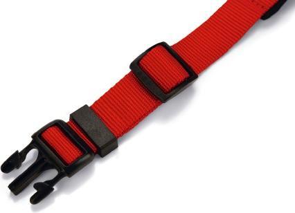 Actual product image Beeztees Bz Prem Halsbd Parinca Red 45- (45, 46, 47, 48, 49, 50, Dog, Dog sport)