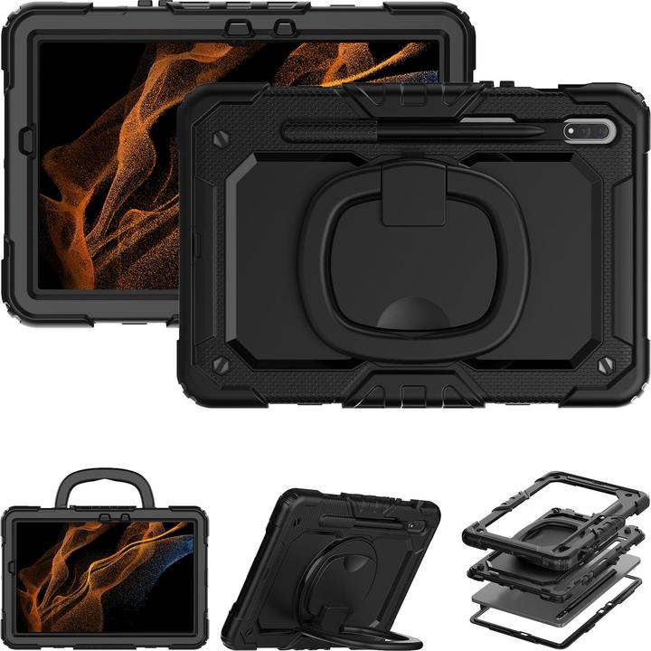 Actual product image Lobwerk Protective cover for Samsung Galaxy Tab Tab S7/S8 T870/X700 11 inch Smart Cover Case Etui Hülle (Samsung Galaxy Tab S7)