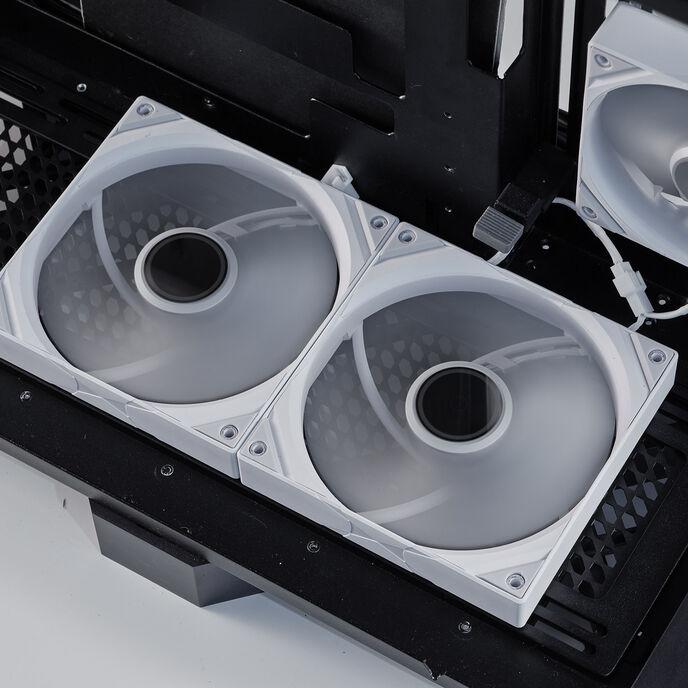 Produktbild TRYX ROTA PRO Lüfter - 140 mm, weiss (140 mm)