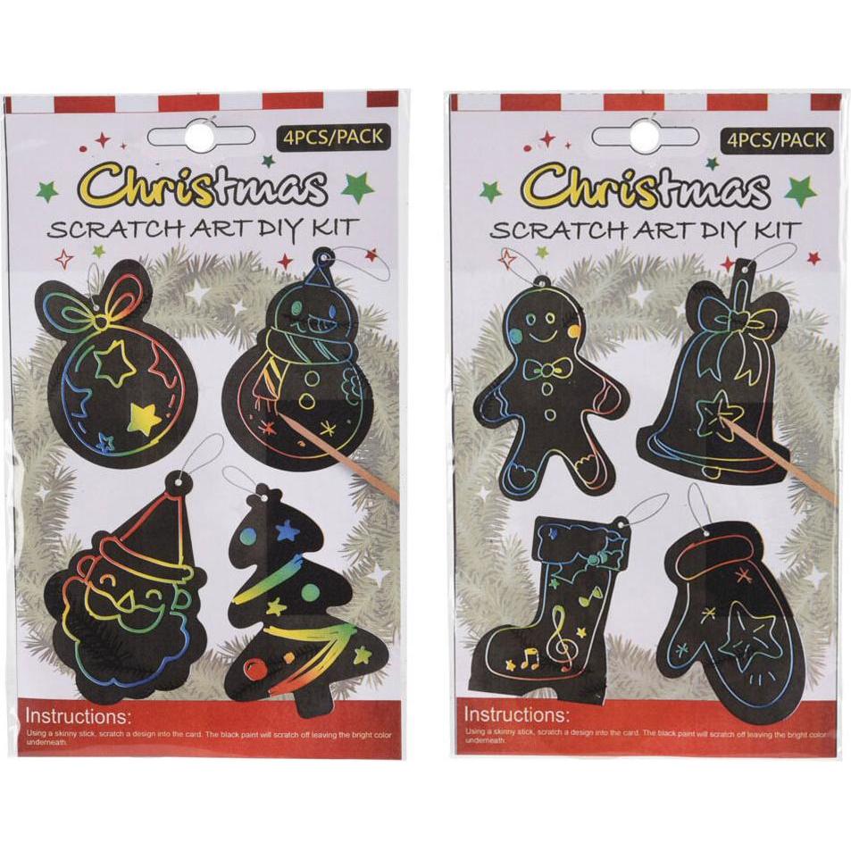 Rubbelkarte Weihnachten, 4 Stk. (38682607)