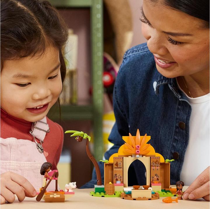 Produktbild LEGO Vaianas Hütte und Boot (43282, LEGO Disney)