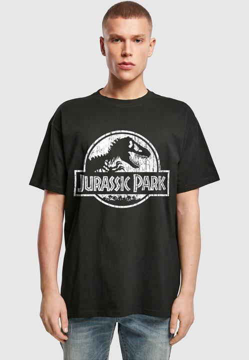 Produktbild Merchcode Jurassic Park Distressed Logo Oversize Tee - 199065 (S)
