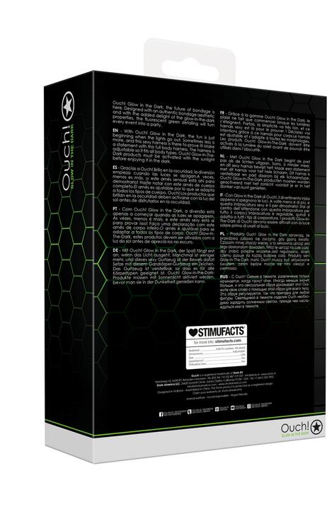 Actual product image Ouch! Body Harness - Glow in the Dark