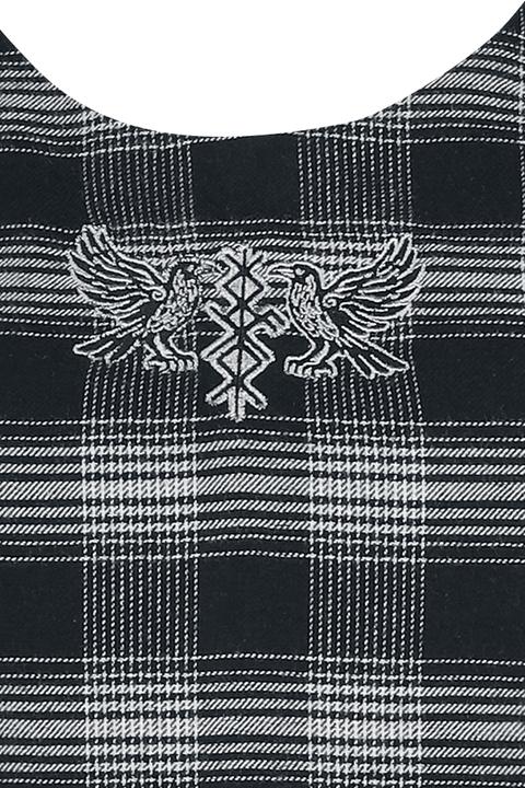 Produktbild Black Premium Pagan Roots Checked Dress (S)