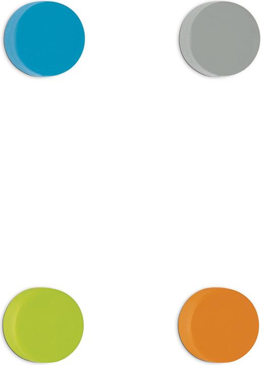 Green, Blue, Grey, Orange