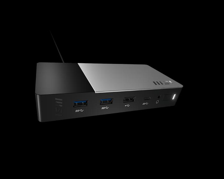 Image du produit MSI Station d'accueil USB-C Gen 2 USB 3.2 Gen 2 (3.1 Gen 2) Type-C (USB-C, 9 Ports)