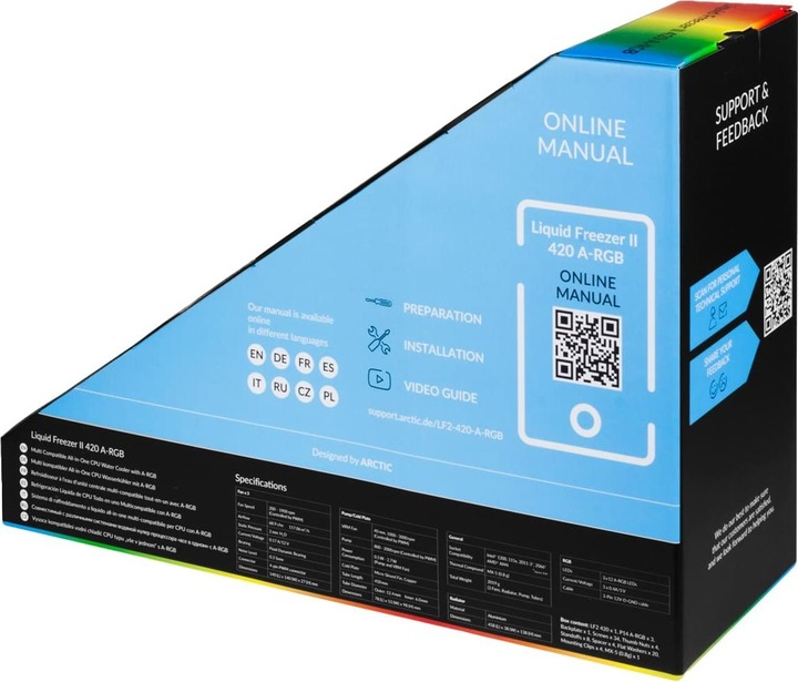 Actual product image Arctic Liquid Freezer II-420