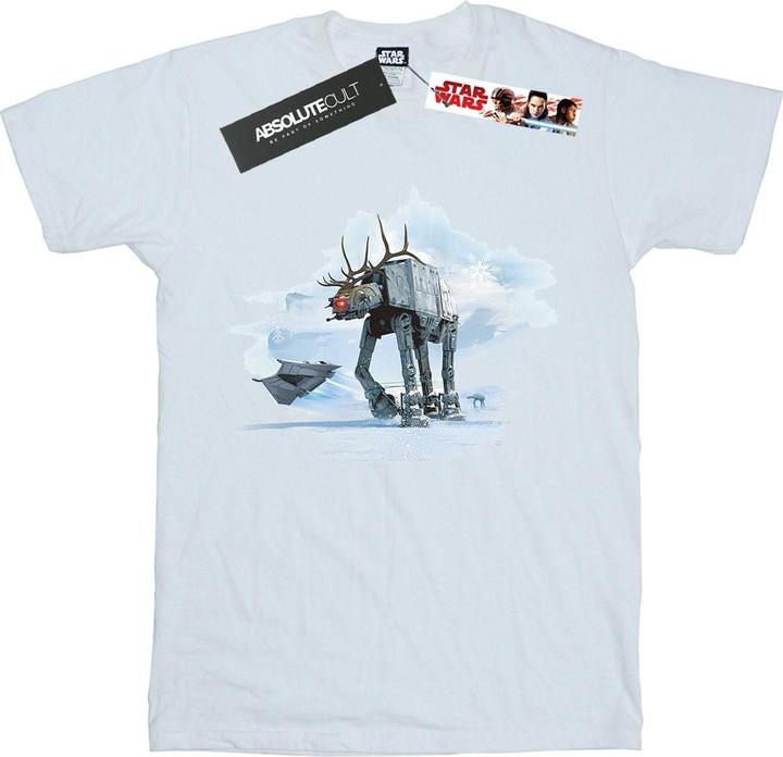 Immagine prodotto Star Wars Christmas AT-AT Reindeer Maglietta Uomo (XXL)