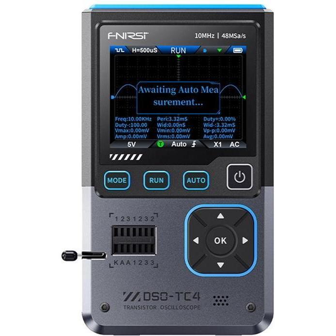 Fnirsi, Multimetro, Portable 3-in-1 mini oscilloscope DSO-TC4