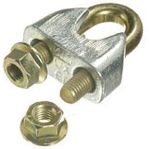 Pösamo, Seil + Kette Zubehör, Drahtseilklemme Psamo 10 mm Stahl verzinkt 10 Stck