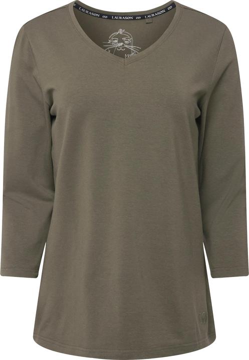 Immagine prodotto Laurasøn T-Shirt, V-Ausschnitt, 3/4-Ärmel, OEKO-TEX (S)