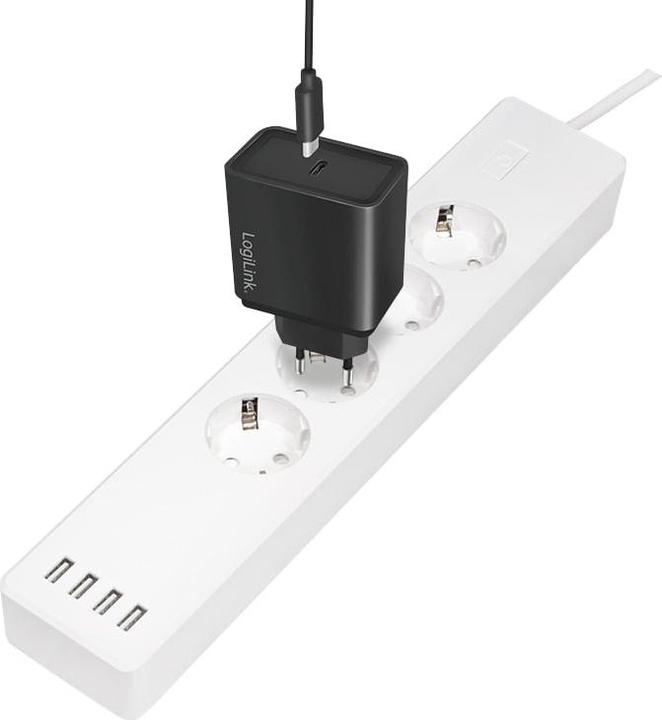 Produktbild LogiLink Smart Home Wi-Fi Outlet Strip 4Port + USB (4 x, CEE 7/3, 1.80 m)