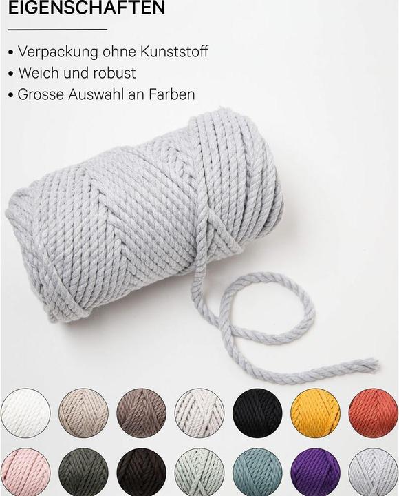 Actual product image Lalana Macrame Rope (30 m)