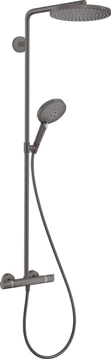 hansgrohe Raindance S Système de douche 240 1jet, PowderRain, EcoSmart, avec thermostat, 28823340, 28823340