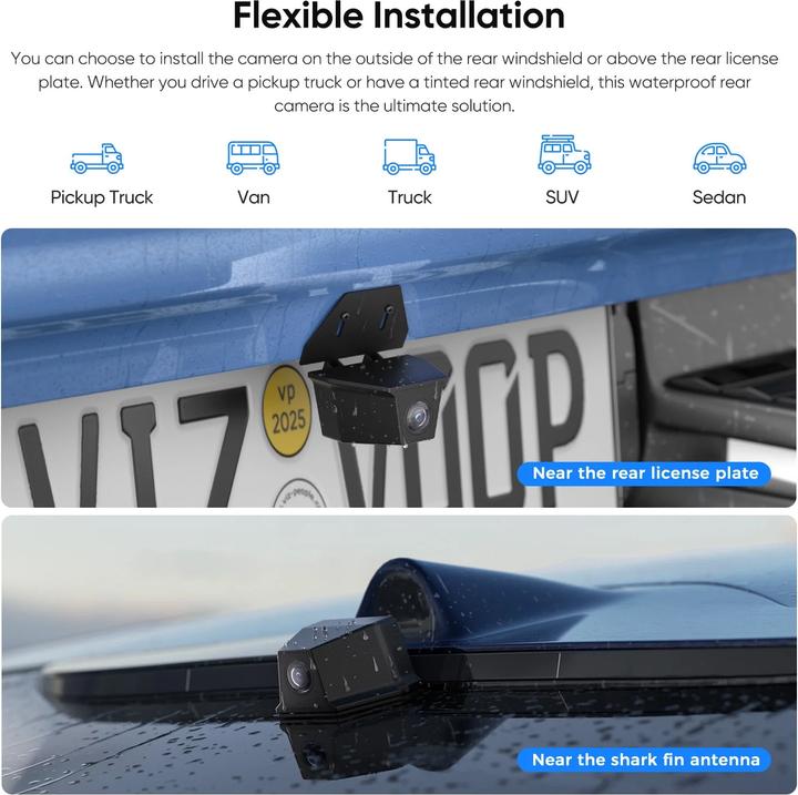 Produktbild Viofo RWE800 A229 Ultra 4K Waterproof Rear View