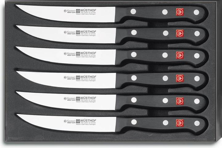 Immagine prodotto Wüsthof Set di coltelli da bistecca Gourmet (6 pz., Coltello)