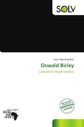 Produktbild Oswald Birley (2011)