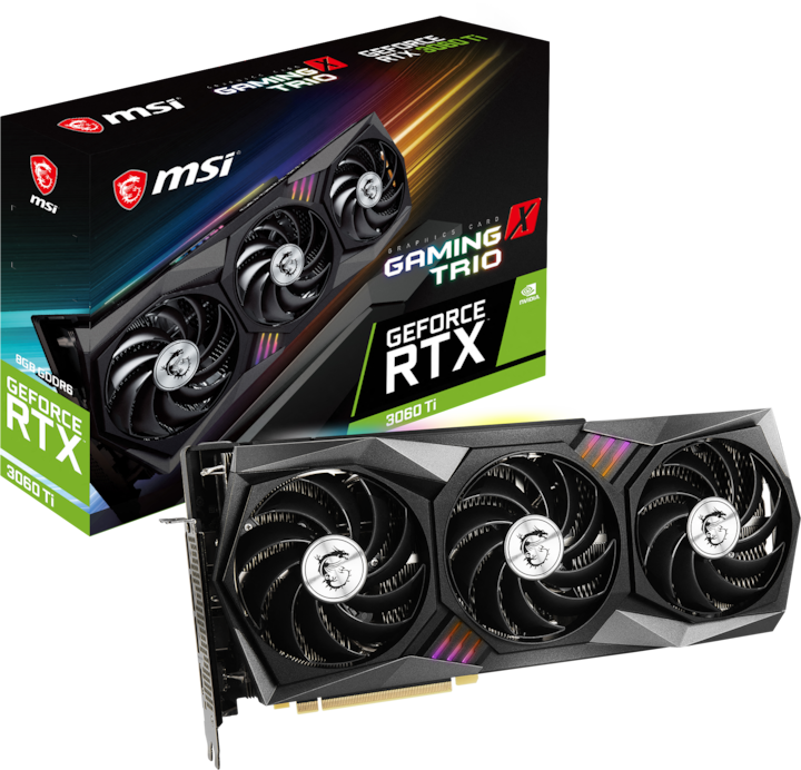 Produktbild MSI GeForce RTX 3060 Ti GAMING X TRIO (8 GB)