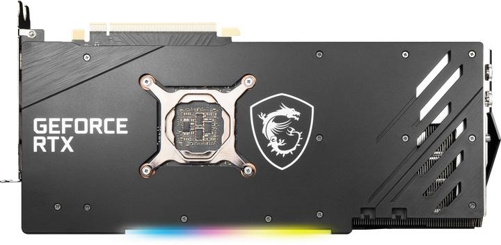 Actual product image MSI GeForce RTX 3060 Ti GAMING X TRIO (8 GB)