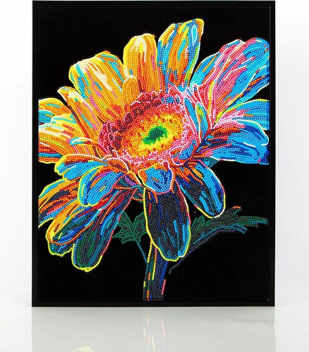 Diamond Dotz Diamond Painting Neon Gerbera