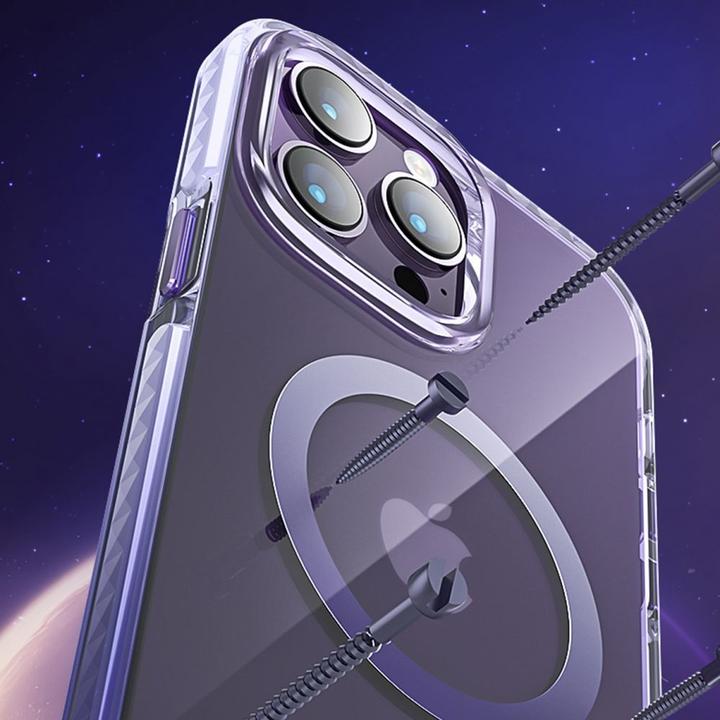 Image du produit Kingxbar Étui rigide MagSafe Crystal Series (Apple iPhone 14 Pro)