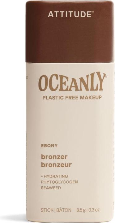 Immagine prodotto Attitude Oceanly Plastic-Free Lightweight Bronzer Stick Titanium Dioxide-Free (Ebony, Bronzer)