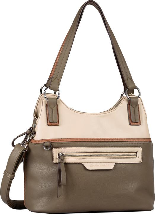 Misto taupe (marrone scuro / crema / marrone)