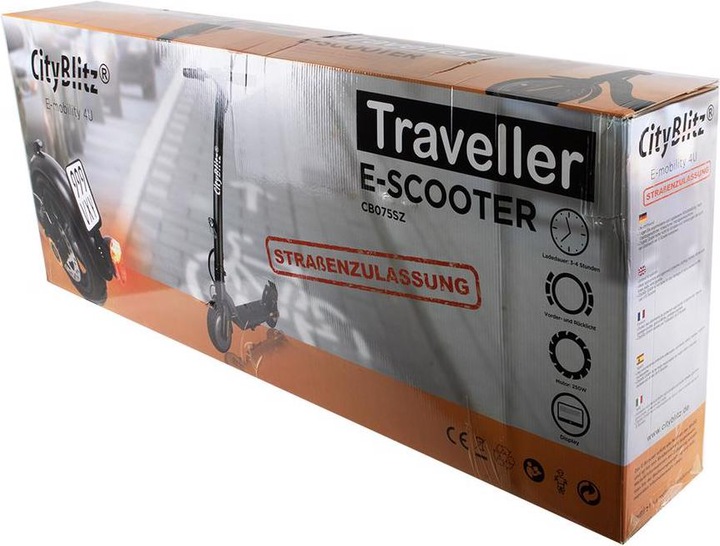 Produktbild CityBlitz Traveller (20 km/h, 30 km, 250 W)