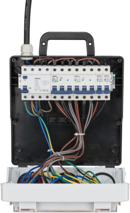 Immagine prodotto Brennenstuhl Wandverteiler (6 x, Tipo 25, Tipo 23, CEE)