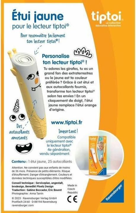 Image du produit tiptoi Etui jaune (Français)