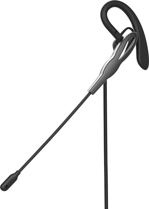 Produktbild Nedis PC-Headset - Im Ohr - Mono - USB Type-A/USB Type-C - Klappbarer Mikrofon - Schwarz (Kabelgebunden, USB-A)
