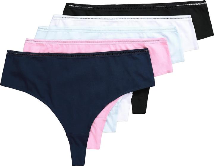 Produktbild Ulla Popken Strings, 5er-Pack, Zierbund (56, 5er Pack)