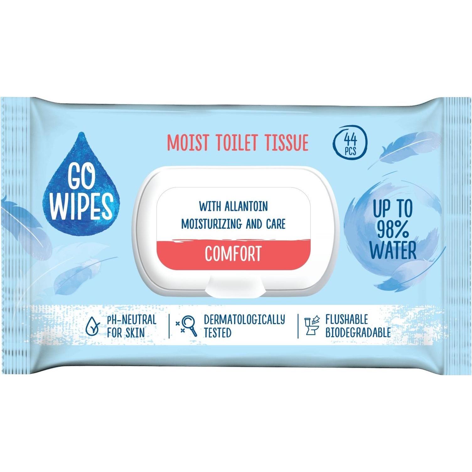 Gowipes Wet Wc Paper Comfort 44pcs (44 Stück)