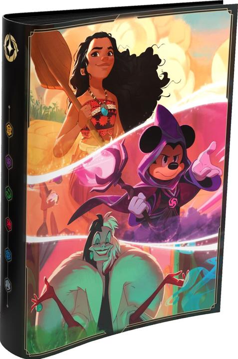 Produktbild Ravensburger Disney Lorcana Trading Card Game: Set 5-8 -Sammelmappe Motiv A