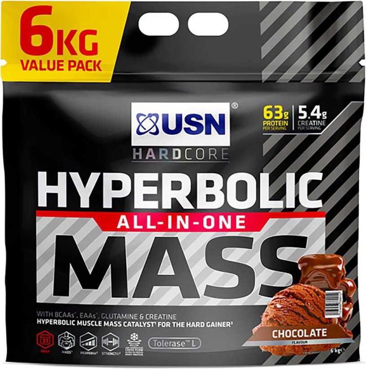 Produktbild USN Hyperbolic Mass - BAG (Vanille, 1 Stk., 6000 g)