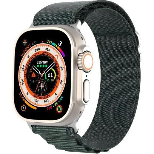 Dux Ducis Polsino con fibbia sportiva (45 mm, 44 mm, 42 mm, 49 mm, Nylon), Cinturini per orologi, Verde