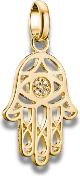 Immagine prodotto Thomas Sabo Charm-Anhänger Hamsa Connect vergoldet (Argento)