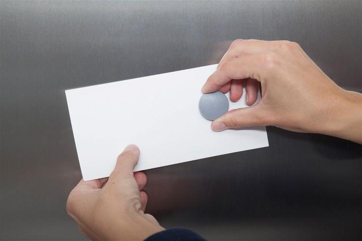 Produktbild Maul Haftmagnet MAULsolid, Haftkraft: 0,8 kg, grau (10x)